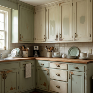 Cabinet Paint Wears Down Over Time