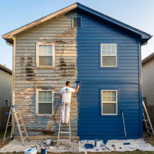 Exterior Paint Breaks Down Over Time