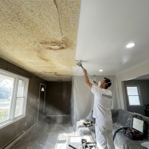 Popcorn Ceilings Become a Problem Over Time