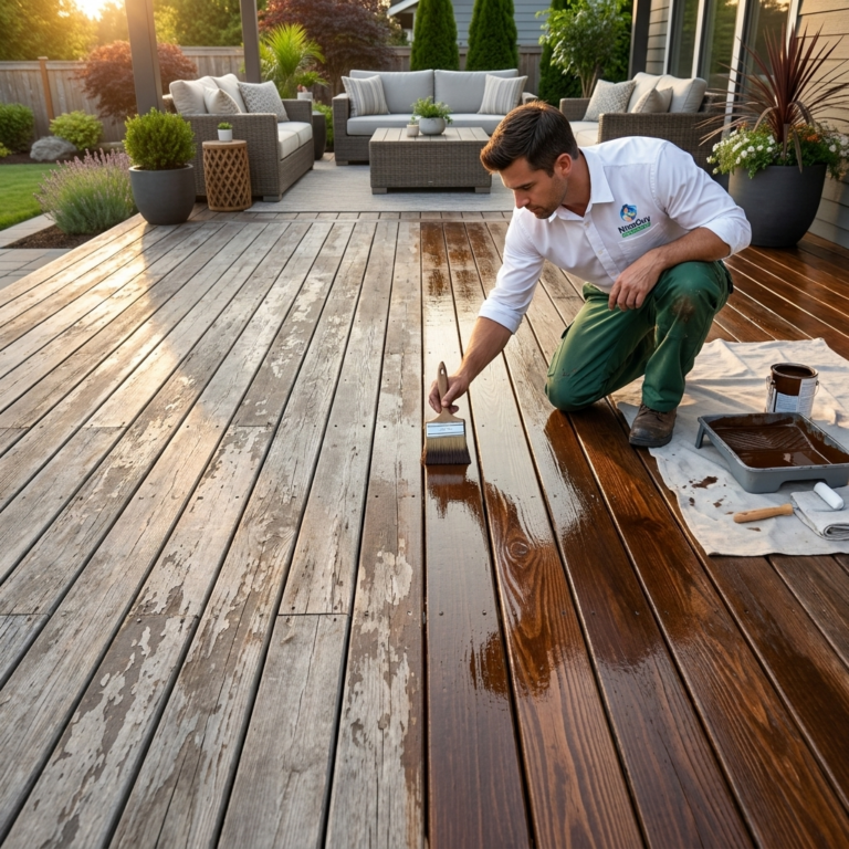 Deck Staining Services
