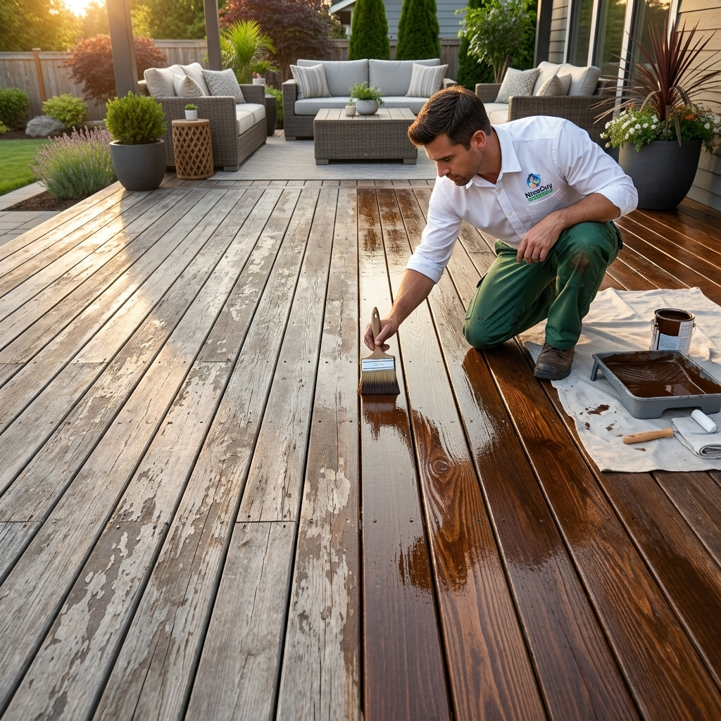 Deck Staining Services