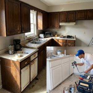 Cabinets Start Looking Old and Damaged