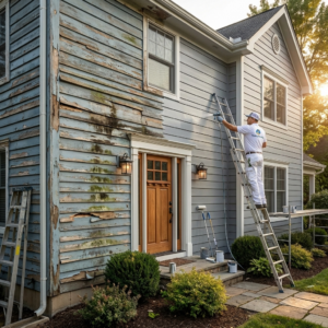 Exterior Siding Starts Breaking Down Over Time