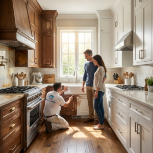 Kitchen Cabinets Show Wear Over Time