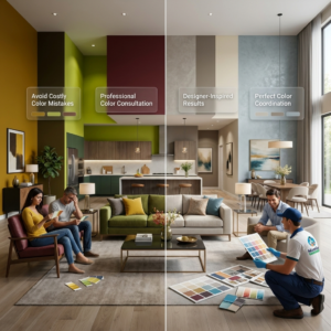 Risks of Choosing Paint Colors Without Professional Guidance