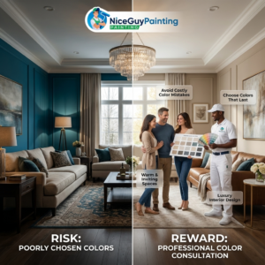 Risks of Choosing the Wrong Paint Colors