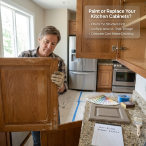 Check Before Deciding to Paint or Replace Your Kitchen Cabinets