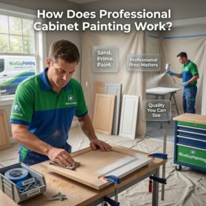Professional Cabinet Painting Work