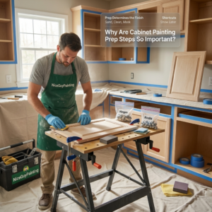 Why Are Cabinet Painting Prep Steps So Important?