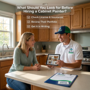 What Should You Look for Before Hiring a Cabinet Painter?