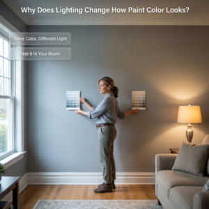Why Does Lighting Change How Paint Color Looks?