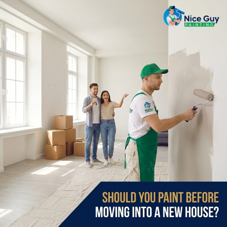 Paint Before Moving Into a New House