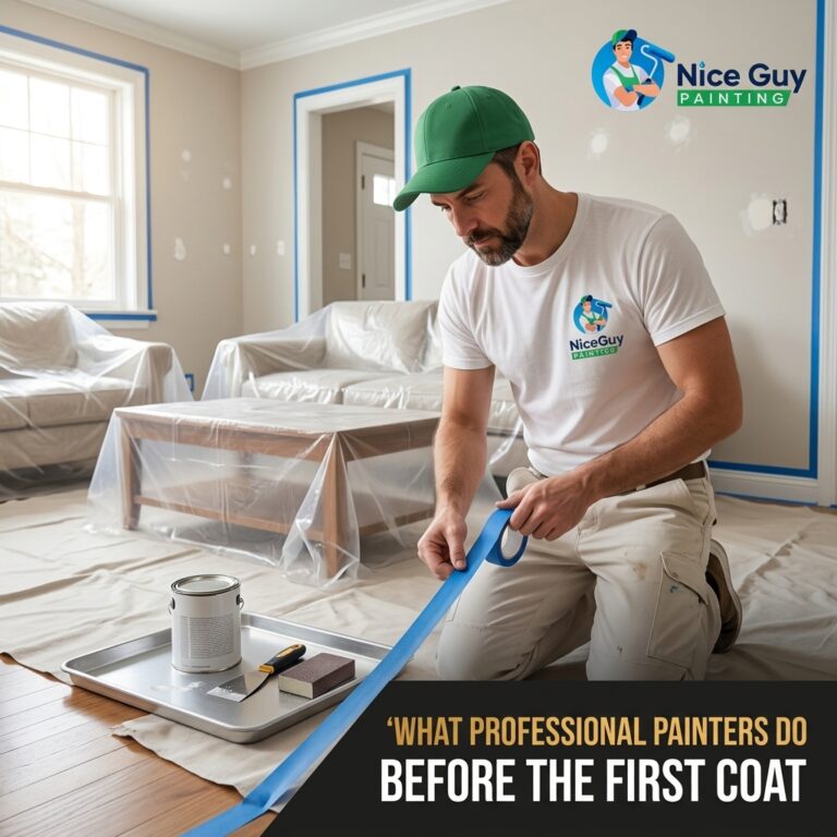What Professional Painters Do Before the First Coat