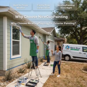 Choose NiceGuyPainting for Exterior Painting