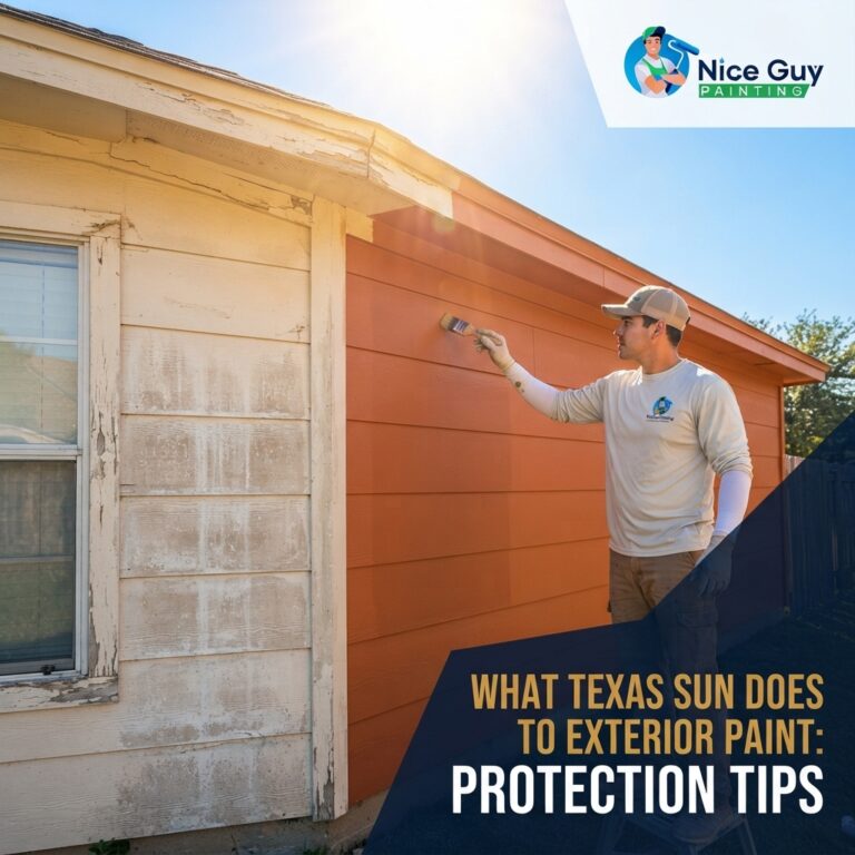 What Texas Sun Does to Exterior Paint