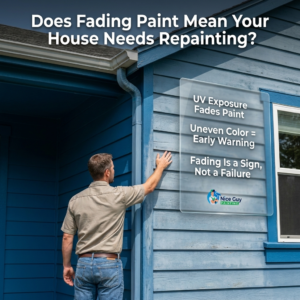 Does Fading Paint Mean Your House Needs Repainting?